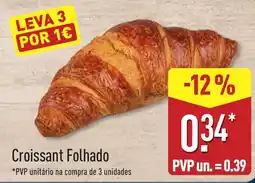 ALDI Croissant Folhado promoção