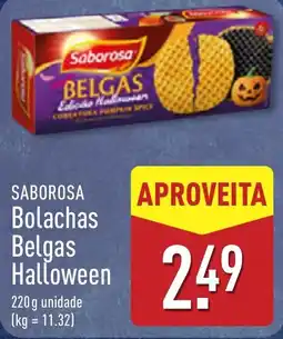 ALDI Saborosa bolachas belgas halloween promoção