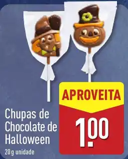 ALDI Chupas de Chocolate de Halloween promoção