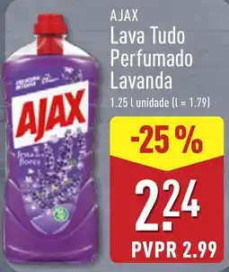 ALDI ajax lava tudo perfumado lavanda promoção
