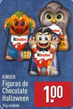 ALDI Kinder Figuras de Chocolate Halloween promoção