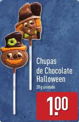 ALDI Chupas de Chocolate Halloween promoção