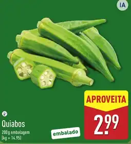 ALDI Quiabos promoção