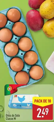 ALDI Ovos do Solo Classe M promoção