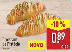 ALDI Croissant de Pistácio promoção