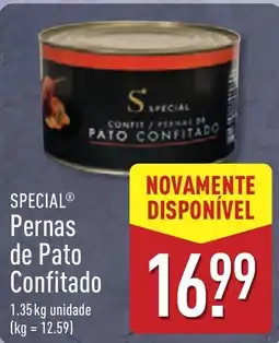 ALDI Special pernas de pato confitado promoção