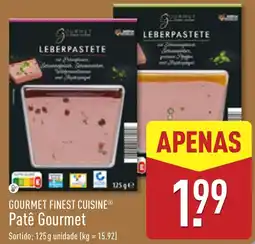 ALDI Patê Gourmet promoção
