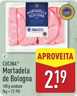 ALDI Cucina mortadela de bologna promoção
