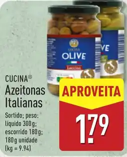 ALDI Cucina azeitonas italianas promoção