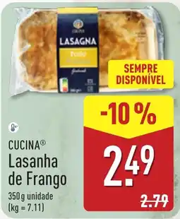 ALDI Cucina lasanha de frango promoção