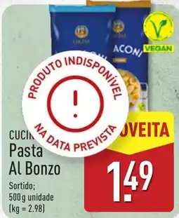 ALDI Pasta Al Bonzo promoção