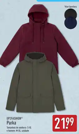 ALDI Up2fashion parka promoção