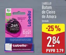 ALDI Labello Batom de Cieiro de Amora promoção