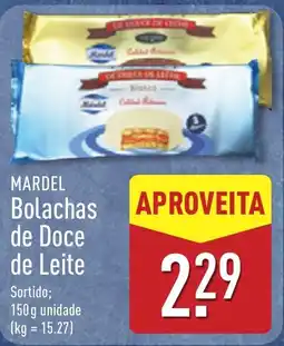 ALDI Mardel Bolachas de Doce de Leite promoção