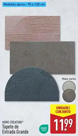 ALDI Home creation tapete de entrada grande promoção