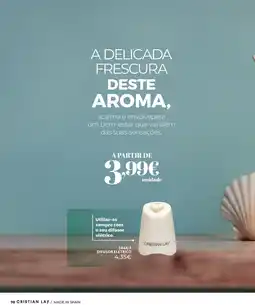 Cristian Lay A delicada frescura deste aroma cristian lay promoção