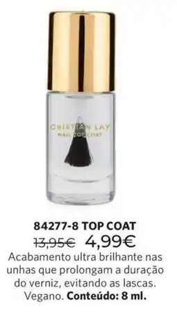 Cristian Lay Cristian lay top coat promoção