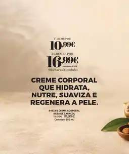 Cristian Lay creme corporal baba de caracol promoção