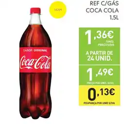 Recheio Coca-Cola sabor original promoção