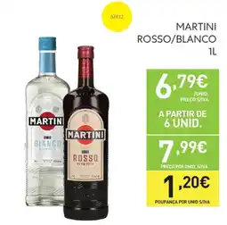 Recheio martini rosso/blanco promoção