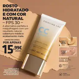 Cristian Lay cc cream cristian lay promoção