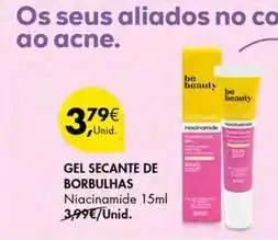 Pingo Doce Be beauty - gel secante de borbulhas promoção