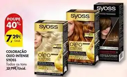 Pingo Doce Syoss - coloração oleo intense promoção