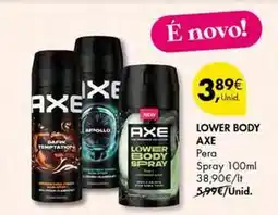 Pingo Doce Axe - lower body promoção
