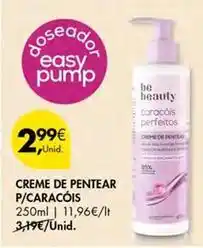 Pingo Doce Be beauty - creme de pentear p/caracois promoção