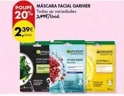 Pingo Doce A+ - máscara facial promoção