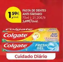 Pingo Doce Colgate - pasta de dentes anti-tártaro promoção