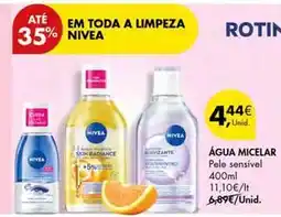 Pingo Doce Nivea - água micelar promoção
