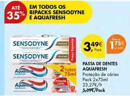 Pingo Doce Aquafresh - pasta de dentes promoção