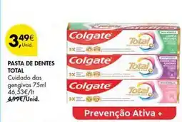 Pingo Doce Colgate - pasta de dentes total promoção