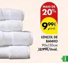 Pingo Doce Lençol de banho promoção