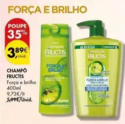 Pingo Doce Garnier - champo fructis promoção