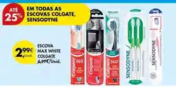 Pingo Doce Colgate - escova max white promoção