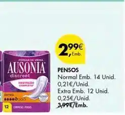 Pingo Doce Ausonia - normal emb. 14 unid promoção