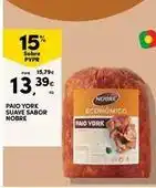 Continente Bom dia Nobre - paio york suave sabor promoção