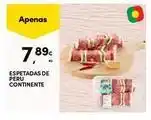 Continente Bom dia Continente - espetadas de peru promoção