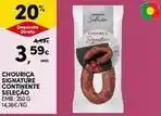Continente Bom dia Seleção du chef - chouriça signature continente promoção
