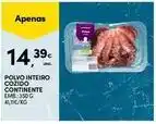 Continente Bom dia Continente - polvo inteiro cozido promoção