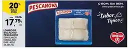 Continente Bom dia Pescanova - lombo de bacalao promoção