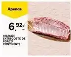 Continente Bom dia Continente - tiras de entrecosto de porco promoção