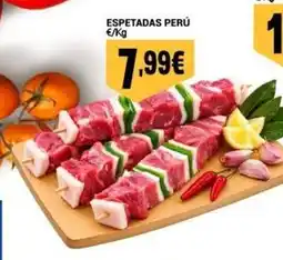 Neomáquina espetadas perú promoção
