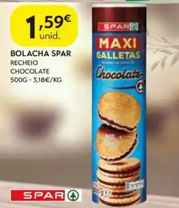 Spar Bolacha spar recheio chocolate promoção