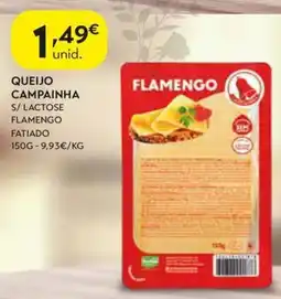 Spar Queijo campainha s/ lactose flamengo fatiado promoção