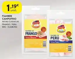 Spar Fiambre campo frrio fatias clssicas frango peru promoção