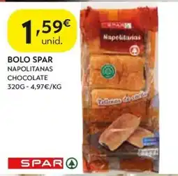 Spar Bolo spar napolitanas chocolate promoção