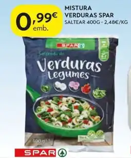 Spar Mistura verduras spar promoção